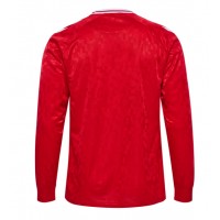 Camisa de time de futebol Dinamarca Replicas 1º Equipamento Europeu 2024 Manga Comprida